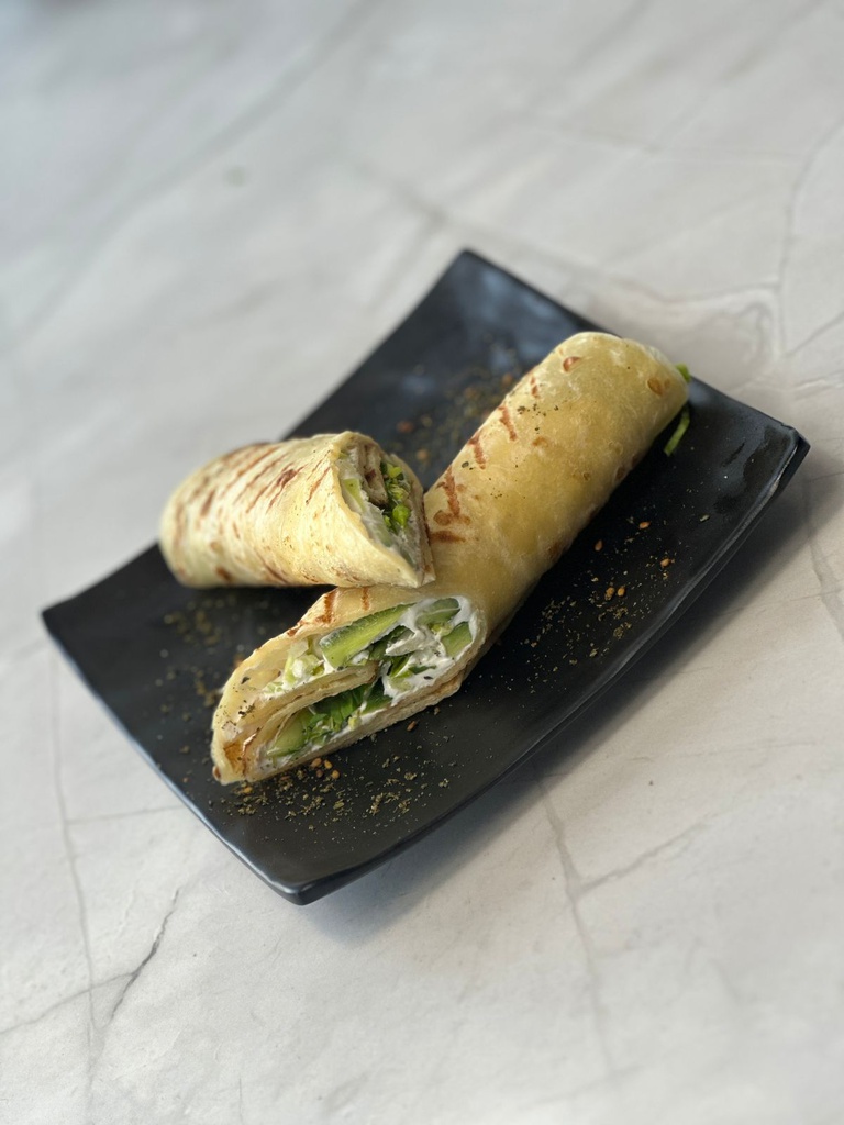 Labneh with thyme sandwich